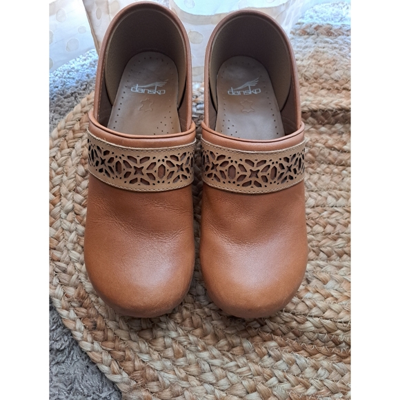 Dansko Shoes - Dansko Flower Cut Out Clogs